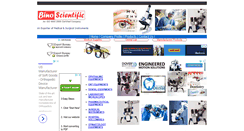 Desktop Screenshot of binoscientific.com